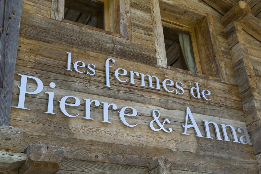 Chalet-Hotel Les Fermes De Pierre & Anna Le Grand-Bornand Exterior photo