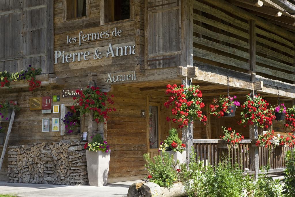 Chalet-Hotel Les Fermes De Pierre & Anna Le Grand-Bornand Exterior photo