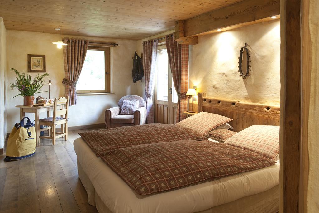 Chalet-Hotel Les Fermes De Pierre & Anna Le Grand-Bornand Exterior photo