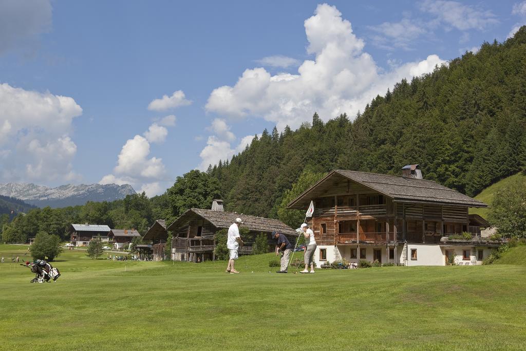 Chalet-Hotel Les Fermes De Pierre & Anna Le Grand-Bornand Exterior photo